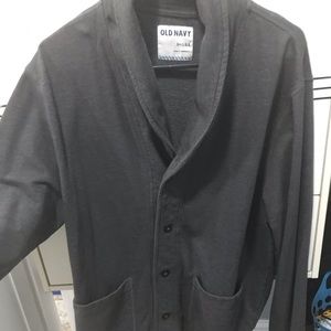 Grey cardigan with pockets